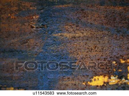 Stock Image - structure, material, iron, rust, metal. Fotosearch