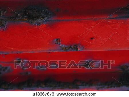 Stock Image - structure, material, iron, rust, stripe, metal. Fotosearch