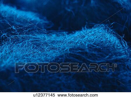 Stock Photography - Blue, Close-Up, Fabric, Fiber, Full Frame. Fotosearch