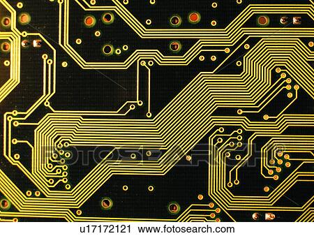 Stock Image - Circuit Board, Technology, Panel, Board. Fotosearch