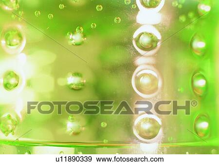 Stock Photo - Green, Clear, Close-Up, Full Frame, Backgrounds, Shiny. Fotosearch