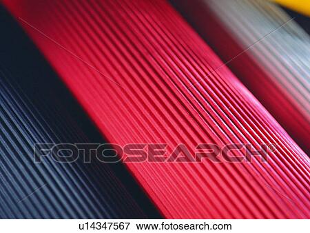 Stock Photo - Special Backgrounds, Red, Pattern, Mat, Black, Upholstery. Fotosearch
