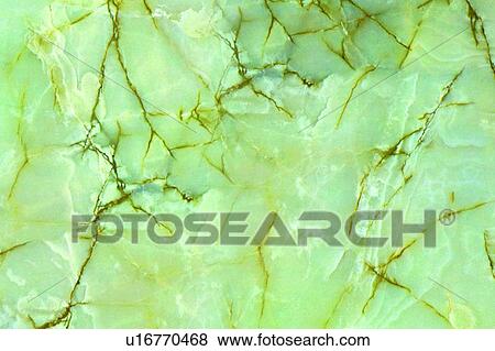 Stock Photo - pattern, structure, rock, white, green, hard. Fotosearch