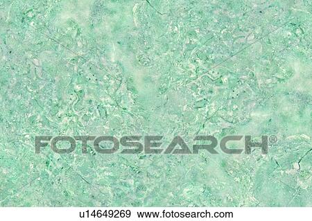 Stock Photo - rock, structure, material, hard, pattern, green. Fotosearch