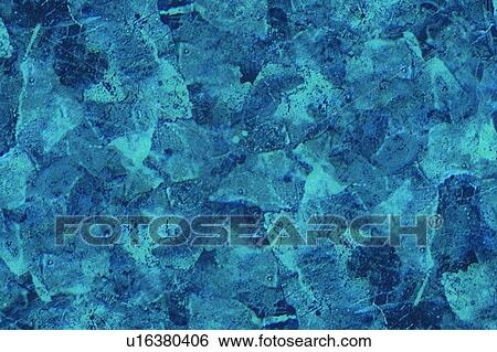 Stock Photograph - rock, structure, material, hard, pattern, blue. Fotosearch