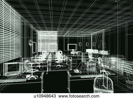 Stock Image - cad, graphic, structure, architectural, blueprint, build. Fotosearch