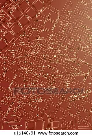 Stock Image - conceive, lay out plan, pattern, structure, computer aided design, lines. Fotosearch