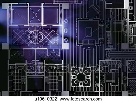 Stock Image - sketch, outline, design, graphic, guide, cad. Fotosearch