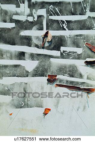 Stock Image - rock, stone, wall, outdoor, spray apint. Fotosearch