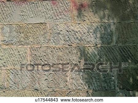 Stock Image - stone, brick, wall, outdoor, rock. Fotosearch