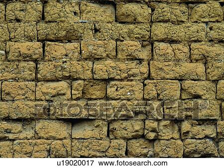 Stock Photo - wall, stone, outdoor, rock, brick. Fotosearch