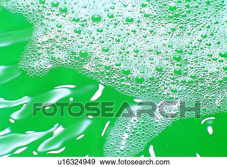 green, foam, water, bubble View Large Photo Image Stock Photo - green, foam, water, bubble. Fotosearch