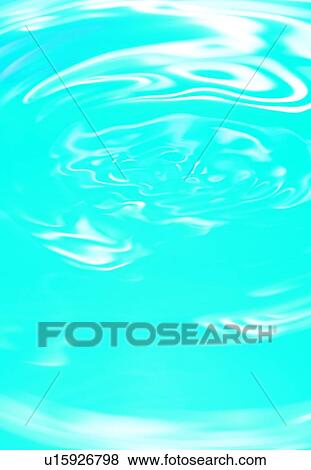 Stock Photo - water, blue, ripple. Fotosearch