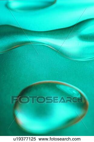 Stock Photography - water, drop, close-up, blue. Fotosearch