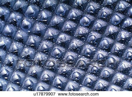 Stock Photo - water, drop, gray, square. Fotosearch