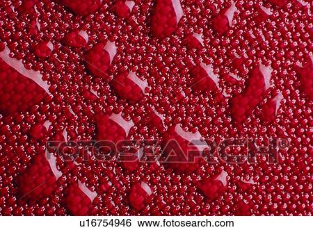 Stock Photograph - water, drop, red. Fotosearch