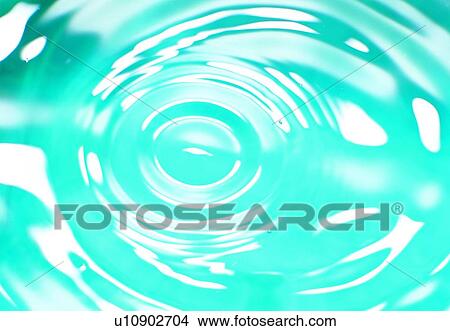 Picture - water, ripple, blue, vortex. Fotosearch