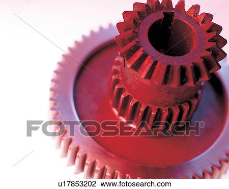 Stock Image - craftsmanship, device, industry, accuracy, gear, circular, efficiency. Fotosearch