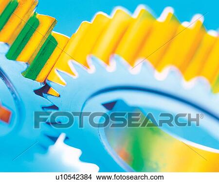interlocking, metallic, sprocket, accuracy, cogwheels, device, circles View Large Photo Image Picture - interlocking, metallic, sprocket, accuracy, cogwheels, device, circles. Fotosearch