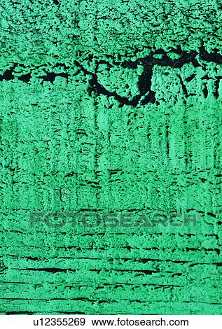 Stock Photo - Turquoise, Grain, Close-Up, Indoor, Wood Grain, Nature. Fotosearch