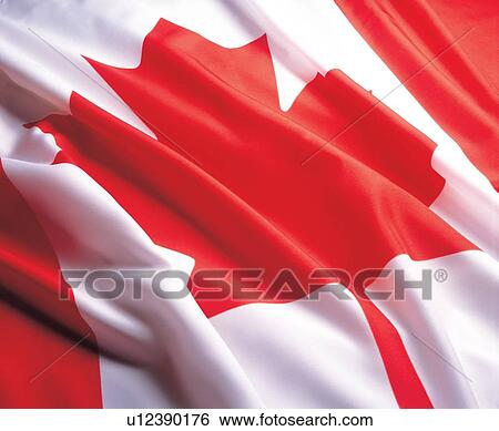 Stock Photograph - banner, canada, close-up. Fotosearch