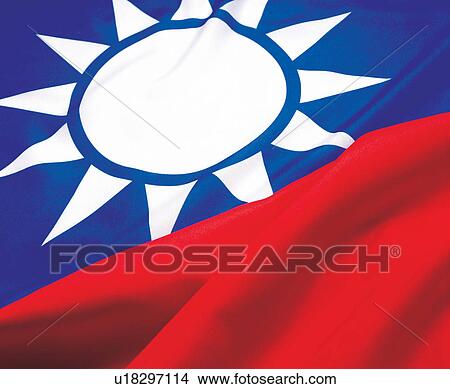 Picture - close-up, patriotism, detail, representation, fabric, unfurl, design. Fotosearch