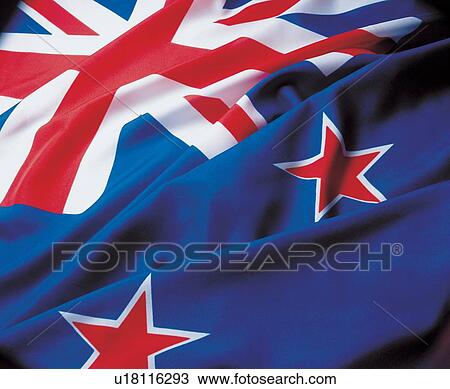 Stock Image - emblem, banner, glorification, international, national, australia. Fotosearch