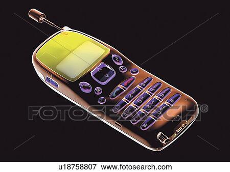 Stock Photo - internal frame, black background, abstract, imagery, translucent. Fotosearch