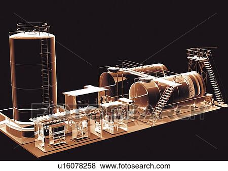 internal frame, skeleton frame, storage tanks, model, light View Large Photo Image Stock Photo - internal frame, skeleton frame, storage tanks, model, light. Fotosearch