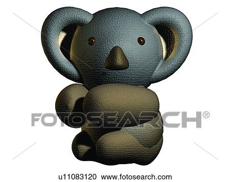 Stock Image - 3D, bird, cartoon, cute, animal. Fotosearch