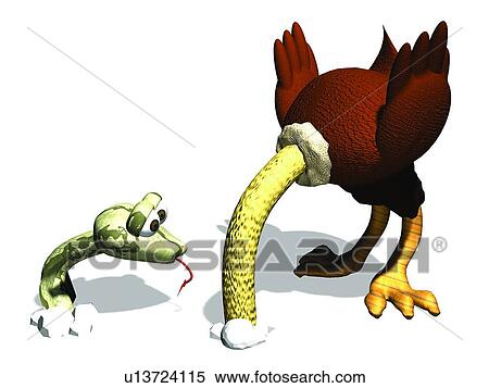Stock Photography - 3D, bird, cartoon, cute, animal. Fotosearch