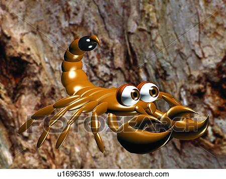 3D, scorpion, cartoon, cute, animal View Large Photo Image Stock Image - 3D, scorpion, cartoon, cute, animal. Fotosearch