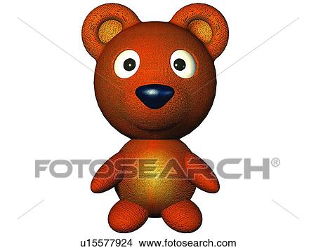 cartoon, 3D, bear, cute, animal View Large Photo Image Picture - cartoon, 3D, bear, cute, animal. Fotosearch