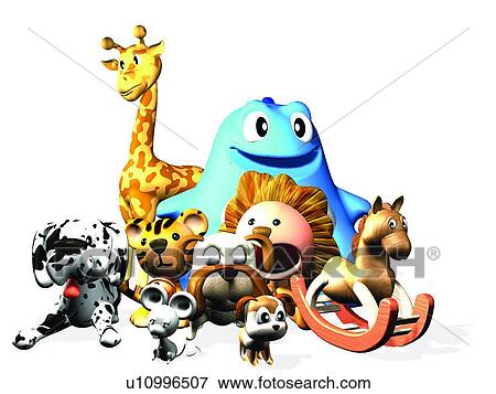 cartoon, cute, animal, giraffe, 3D View Large Photo Image Stock Photo - cartoon, cute, animal, giraffe, 3D. Fotosearch