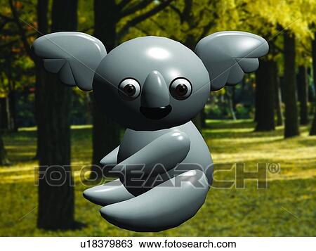 gray, cute, cartoon, tree, forest View Large Photo Image Stock Image - gray, cute, cartoon, tree, forest. Fotosearch