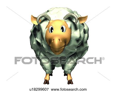 Stock Photo - panda, cartoon, 3D, cute, animal. Fotosearch