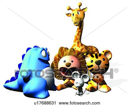 yellow, animal, giraffe, 3D, mouse, tiger, cute View Large Photo Image Stock Image - yellow, animal, giraffe, 3D, mouse, tiger, cute. Fotosearch