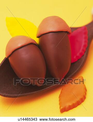 Clay Craft, Acorn, Close Up View Large Photo Image Stock Image - Clay Craft, Acorn, Close Up. Fotosearch