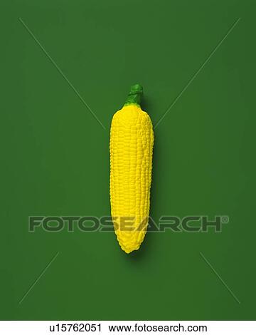 Clay Craft, Corn, Front View View Large Photo Image Stock Image - Clay Craft, Corn, Front View. Fotosearch
