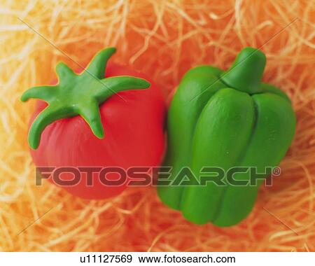 Clay Craft, Vegetables, Close Up View Large Photo Image Stock Photo - Clay Craft, Vegetables, Close Up. Fotosearch
