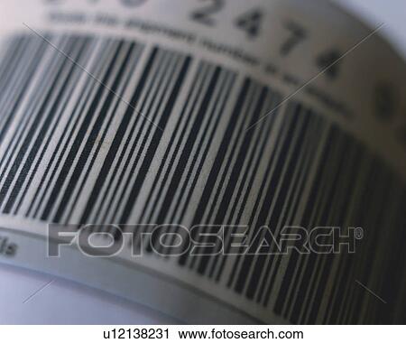 Stock Image - Bar codes, Close Up, Differential Focus. Fotosearch