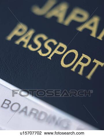Japan passport and boarding pass, Close Up, High Angle View, Differential Focus View Large Photo Image Stock Image - Japan passport and boarding pass, Close Up, High Angle View, Differential Focus. Fotosearch