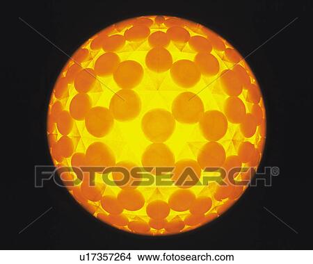 Picture - Kaleidoscope, Ball, Front View. Fotosearch