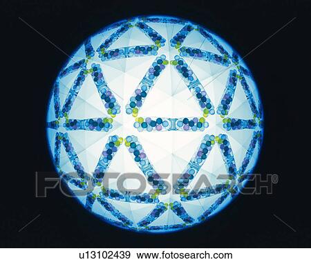 Stock Photo - Kaleidoscope, Ball, Front View. Fotosearch