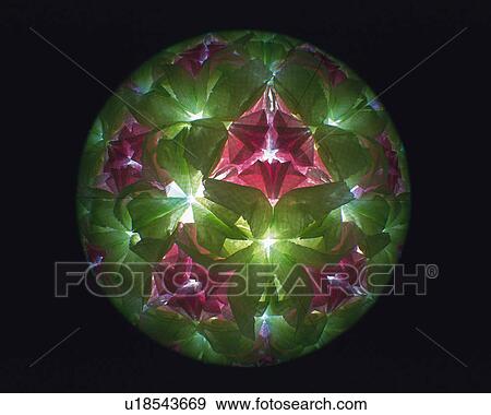 Stock Photo - Kaleidoscope, Front View. Fotosearch