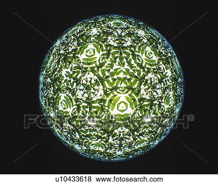 Kaleidoscope, Leaf, Front View View Large Photo Image Stock Photo - Kaleidoscope, Leaf, Front View. Fotosearch