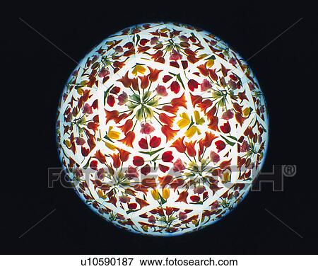 Stock Photo - Kaleidoscope, Tulip, Front View. Fotosearch