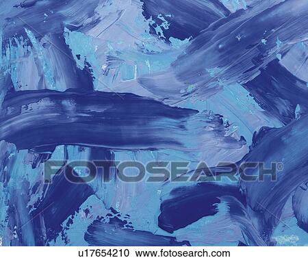 Oil Painting in Blue and Light Blue Colors, Front View View Large Photo Image Stock Image - Oil Painting in Blue and Light Blue Colors, Front View. Fotosearch
