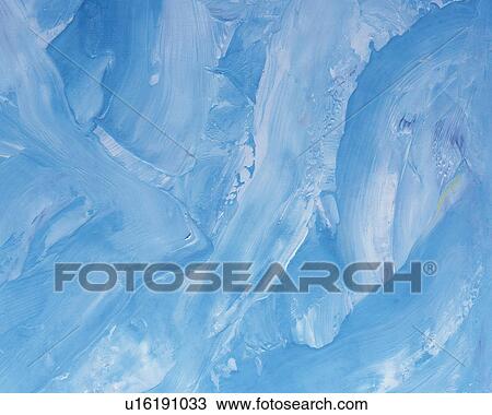 Oil Painting in Light Blue Colors, Front View View Large Photo Image Stock Image - Oil Painting in Light Blue Colors, Front View. Fotosearch