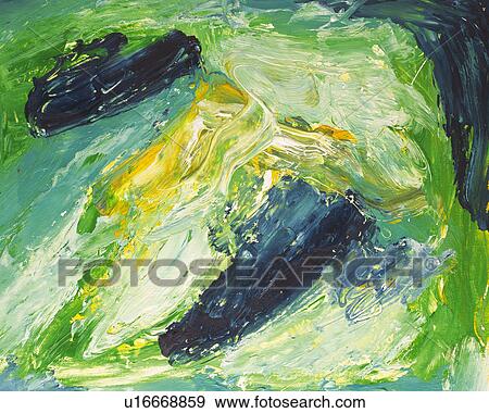 Oil Painting in Several Colors, Front View View Large Photo Image Stock Photo - Oil Painting in Several Colors, Front View. Fotosearch